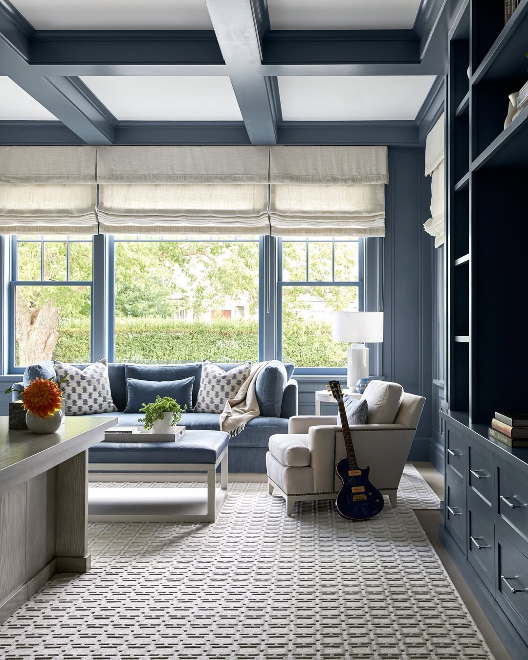 Moody Blue Lounge Corner