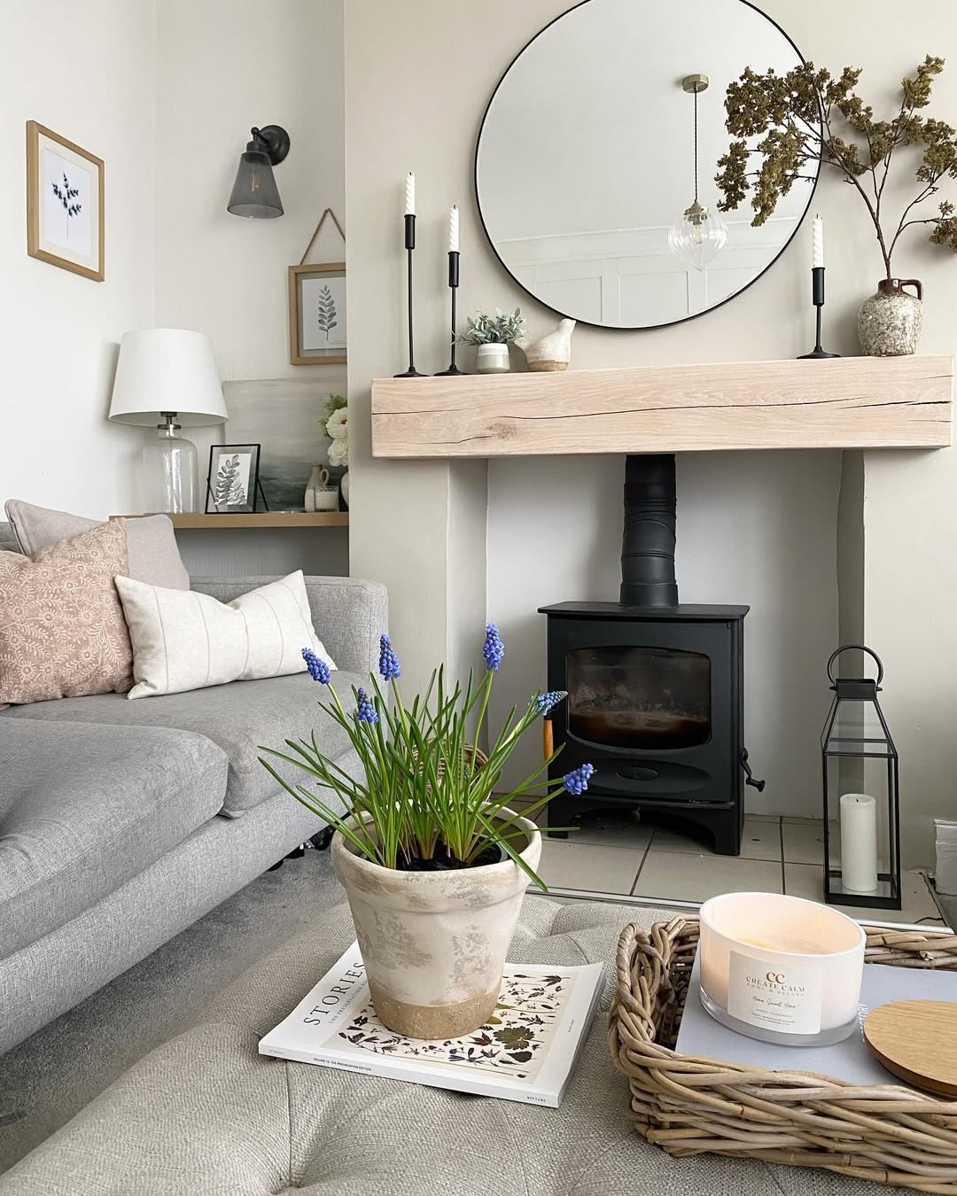 Soft Fireplace Corner