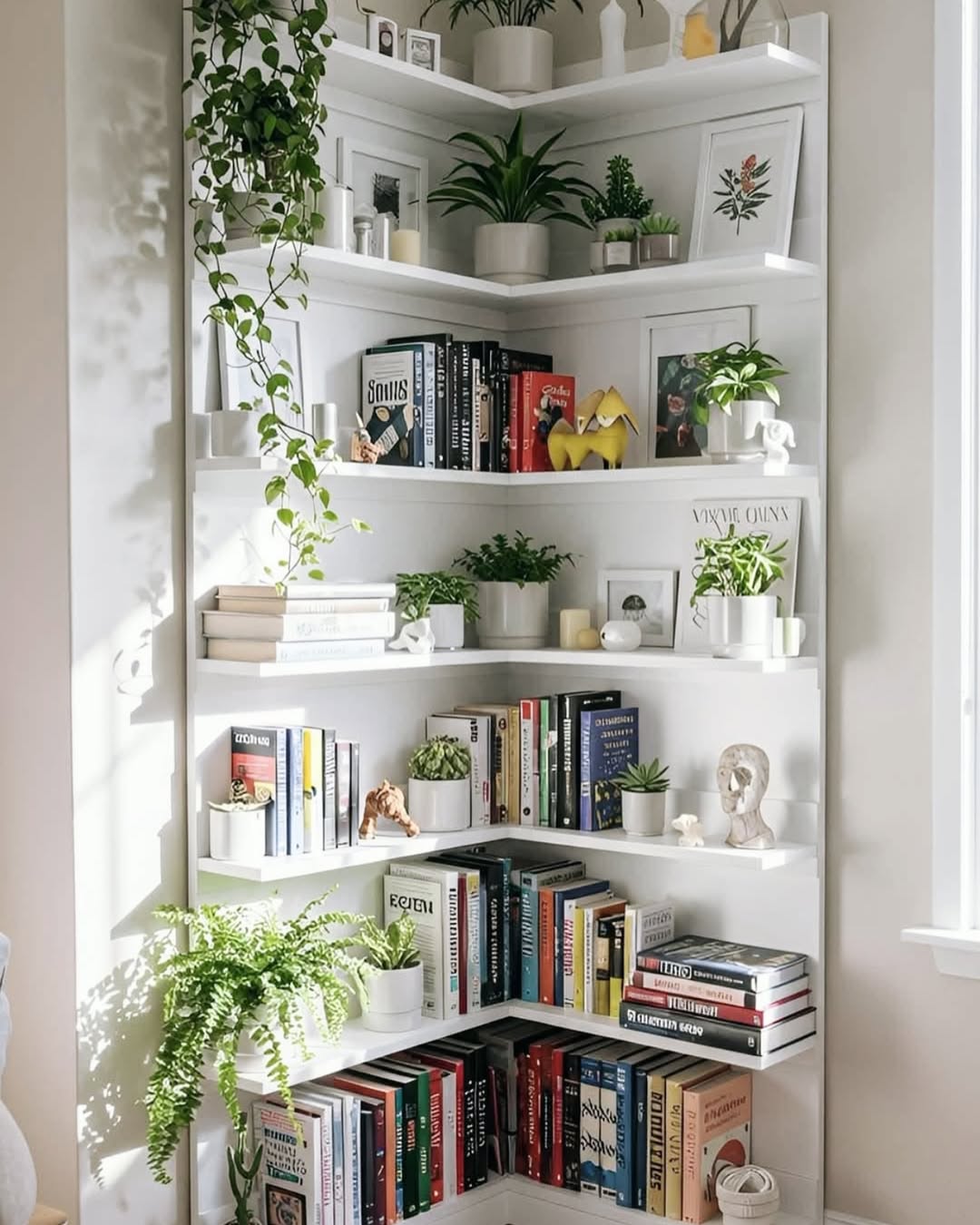 Fresh White Corner Glow