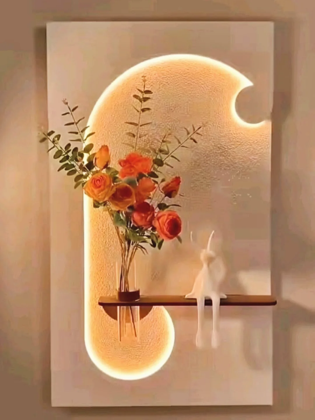 Backlit Arch Sconce