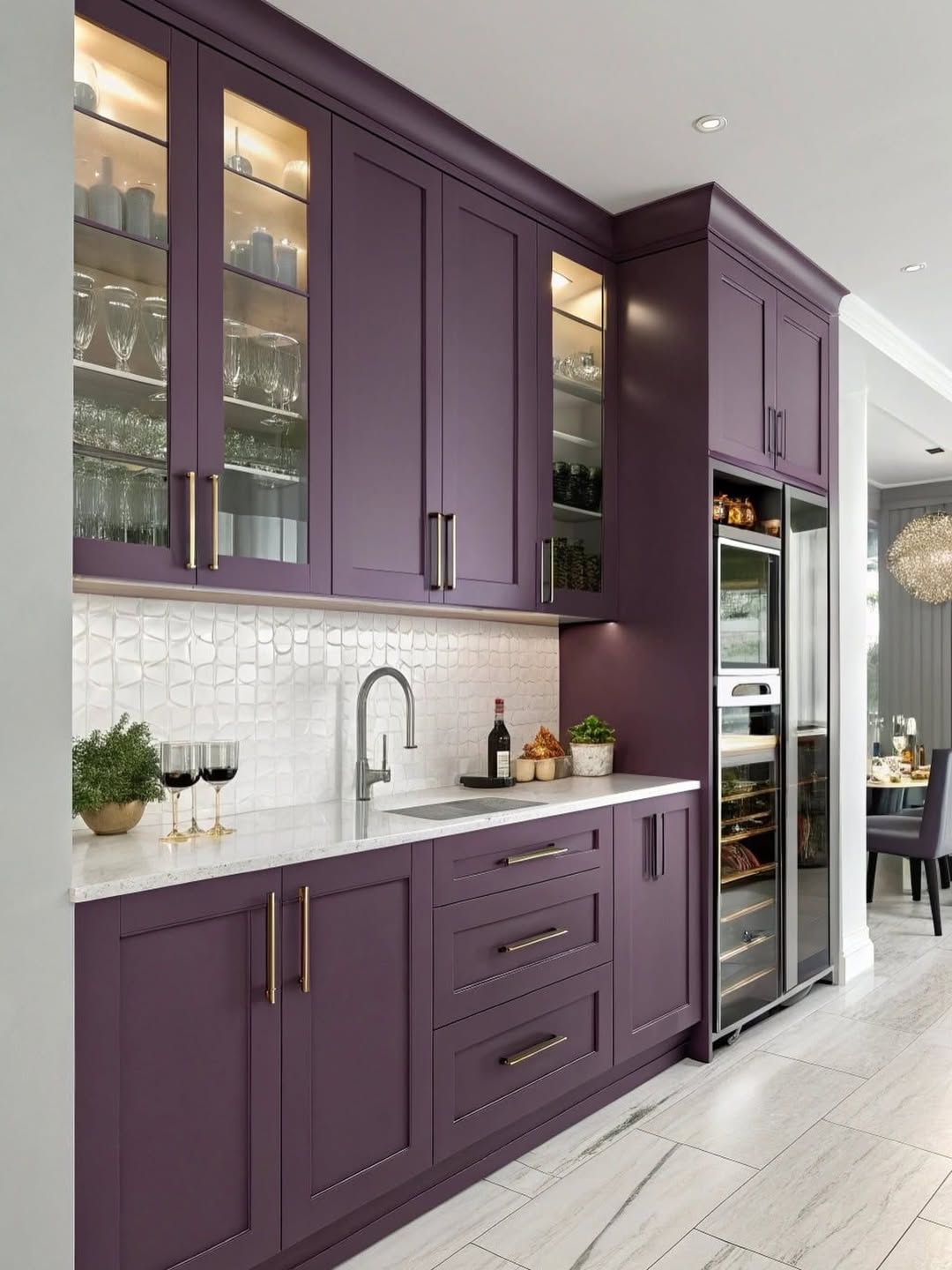 Sleek & Luxe Entertaining Zone
