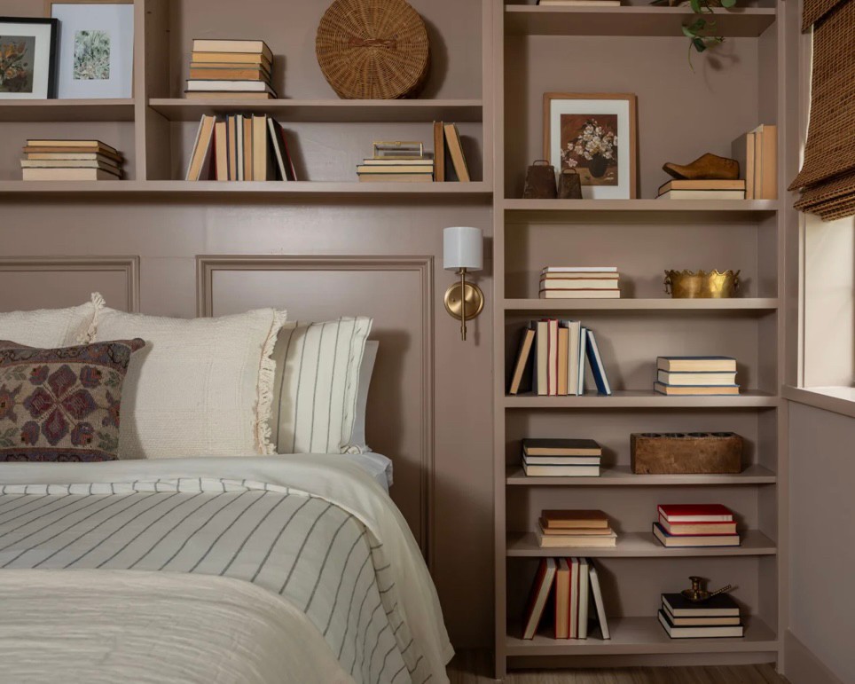 Library Wall Bedroom