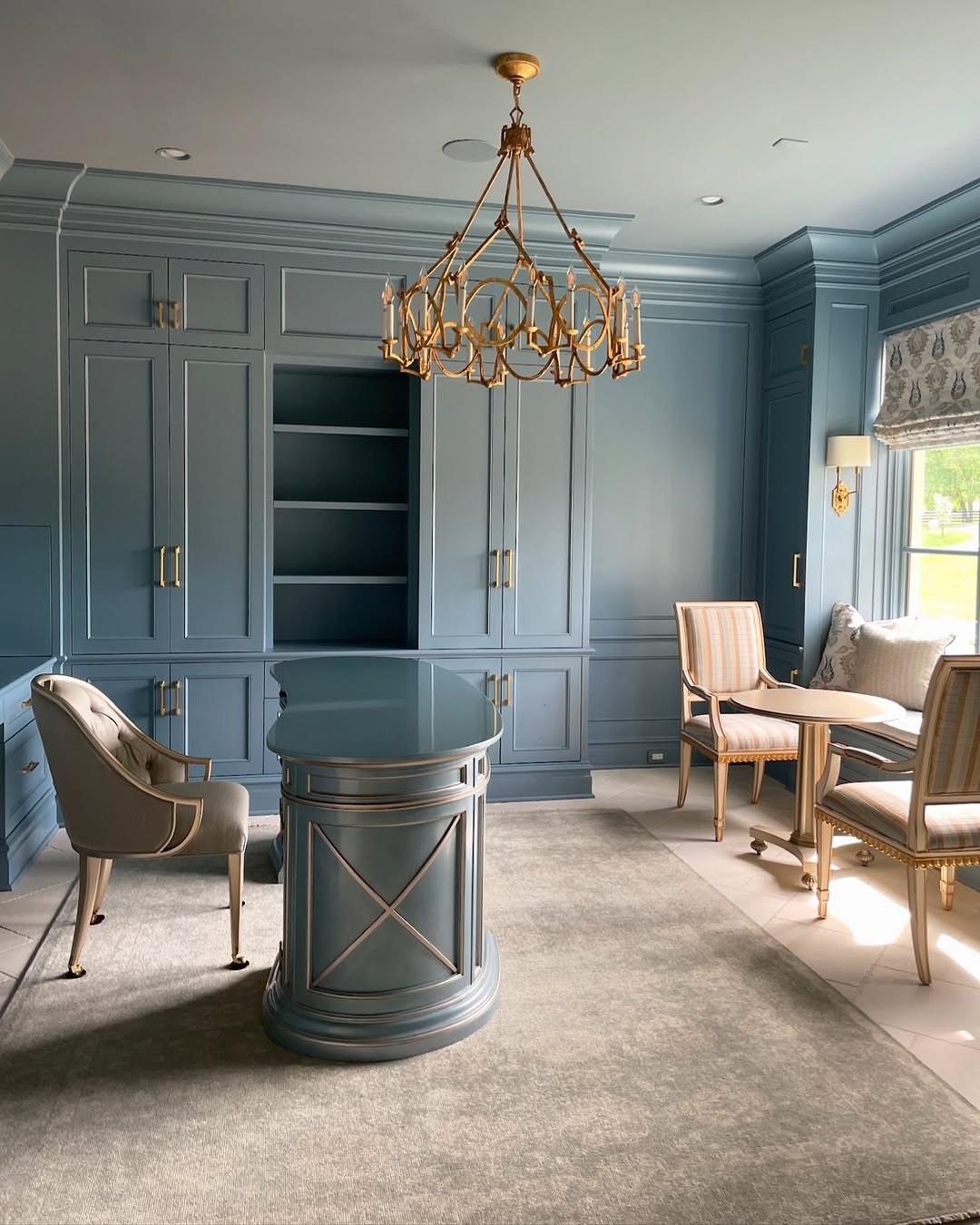 Tailored Blue Built-Ins