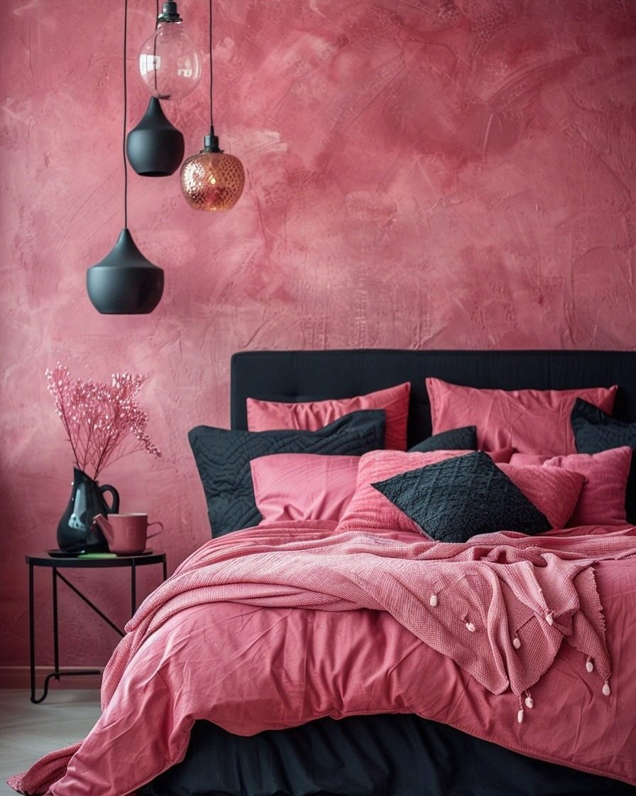 Blushed Walls & Burnt Velvet
