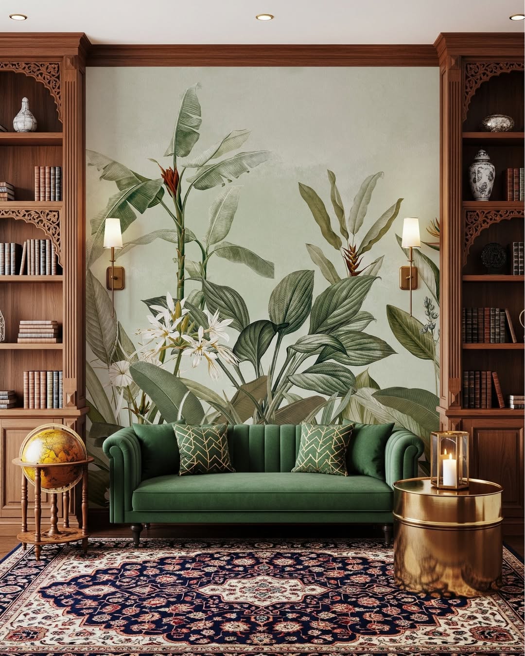 Botanical Library Luxe