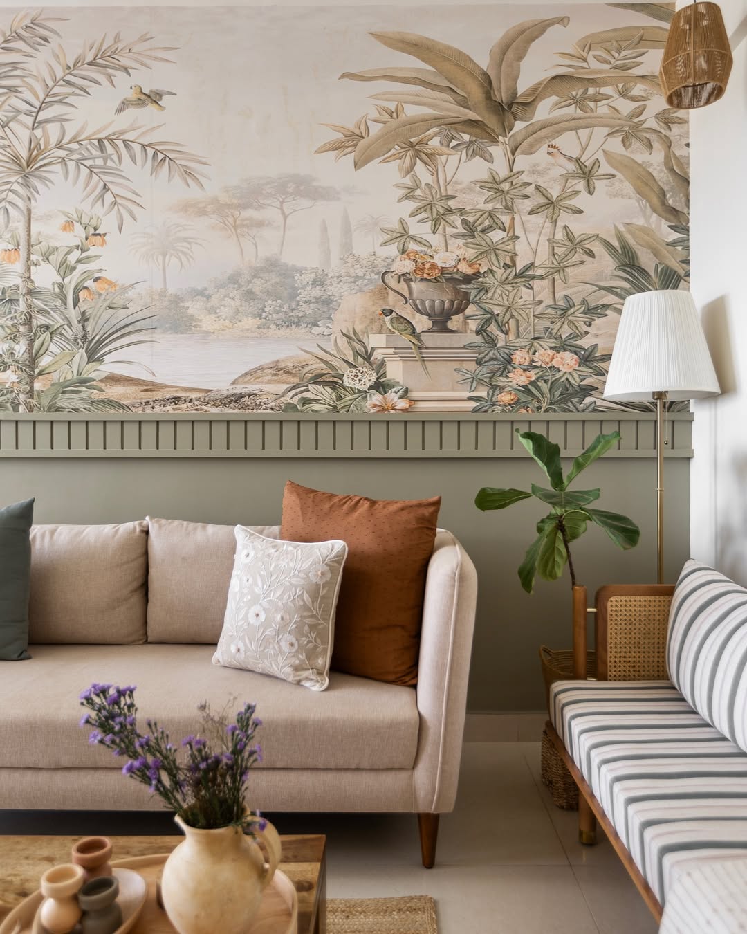 Botanical Wallpaper Moment