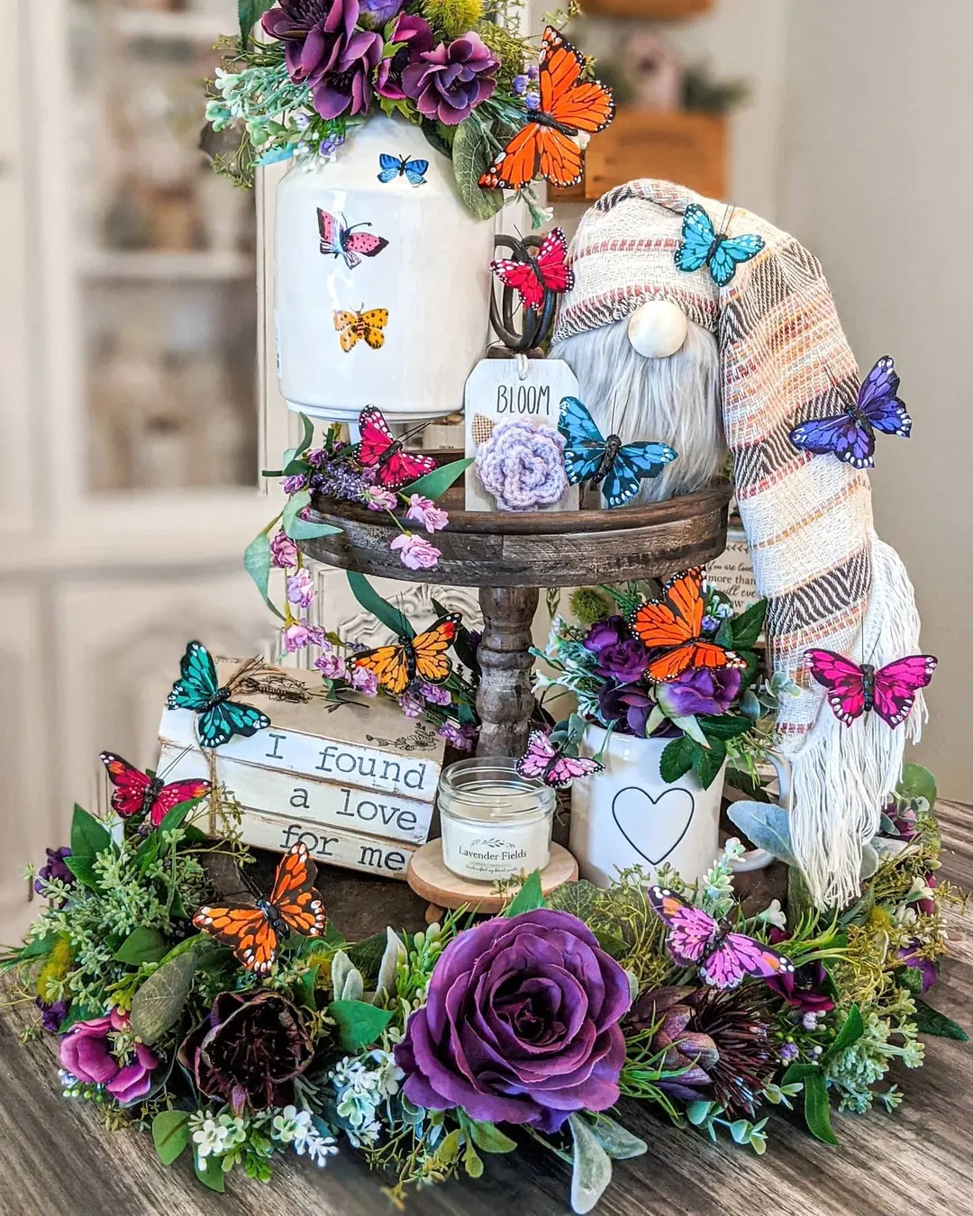 Butterfly Bloom Display