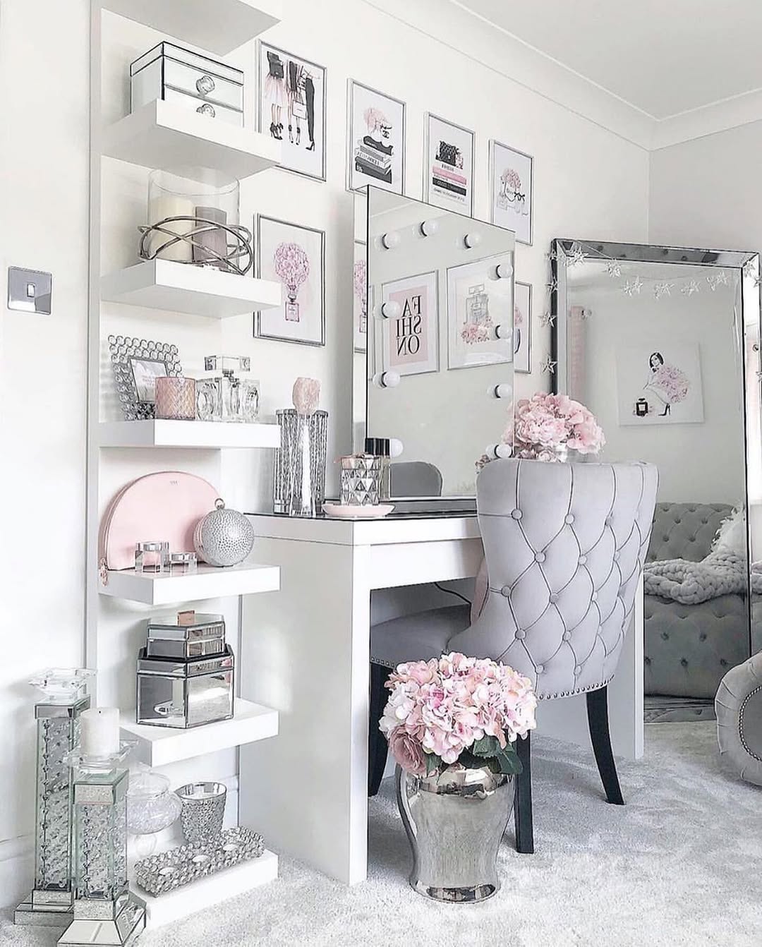 Chic Vanity Corner