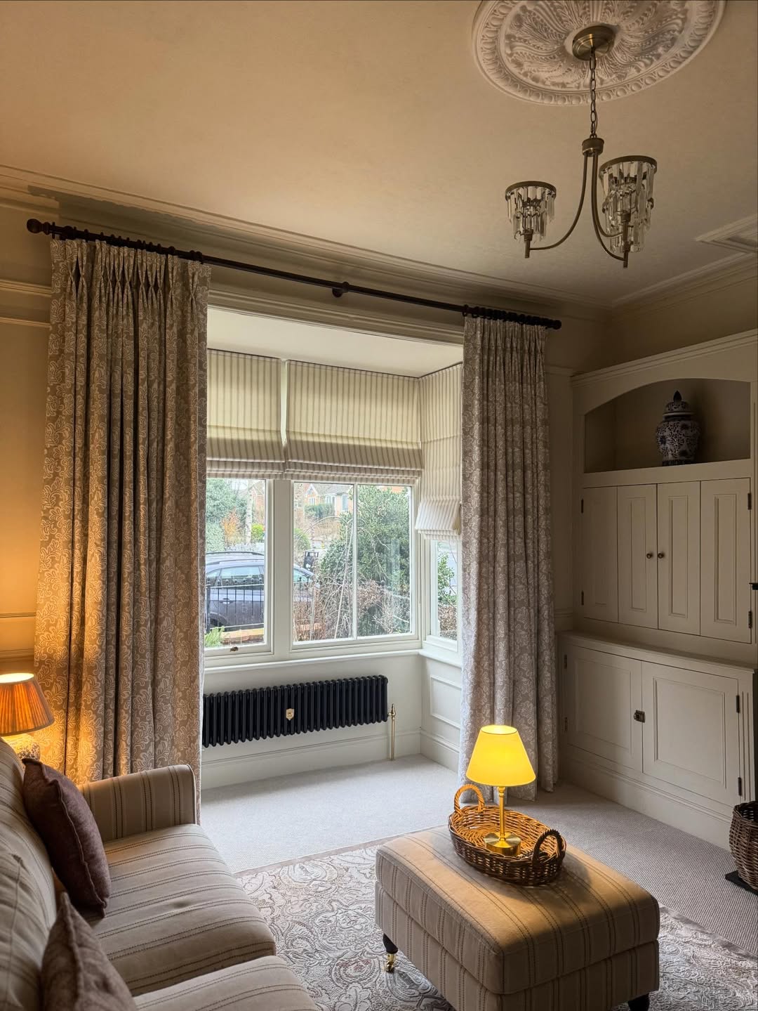 Classic Bay Window Drapes