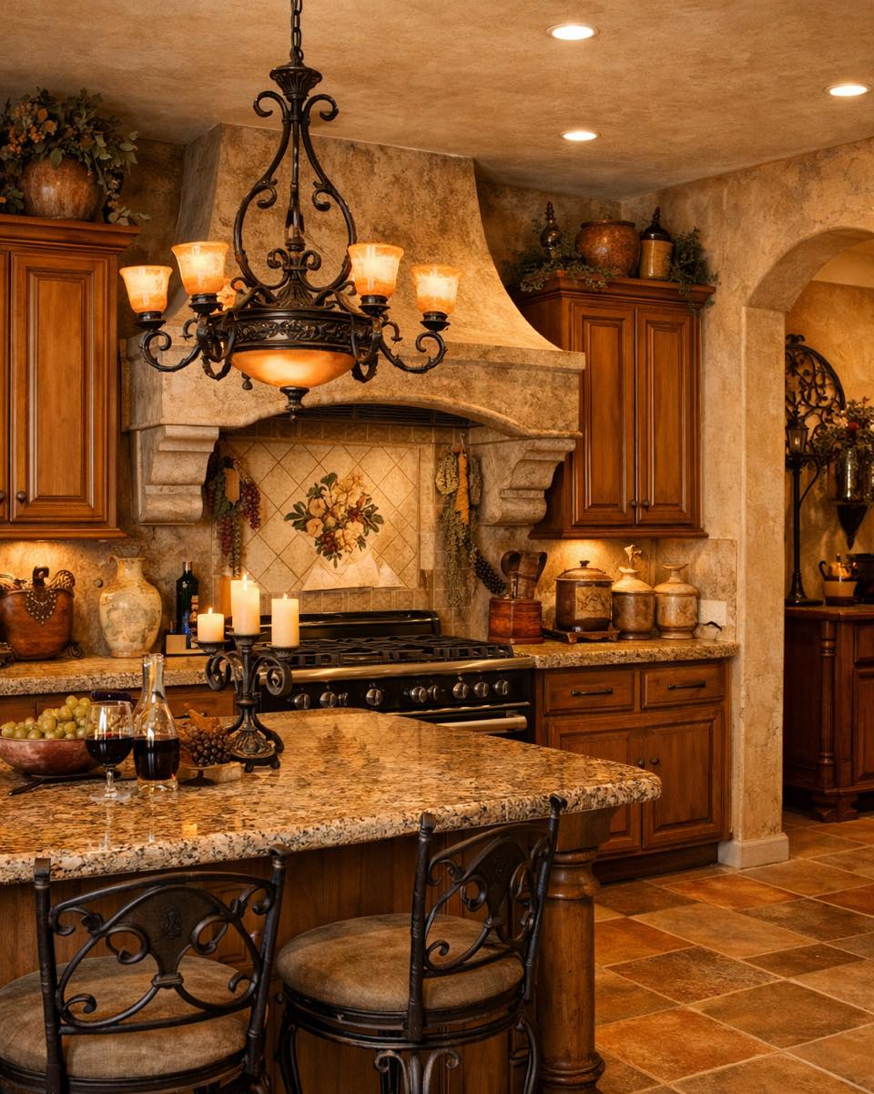 Mediterranean Luxury Kitchen