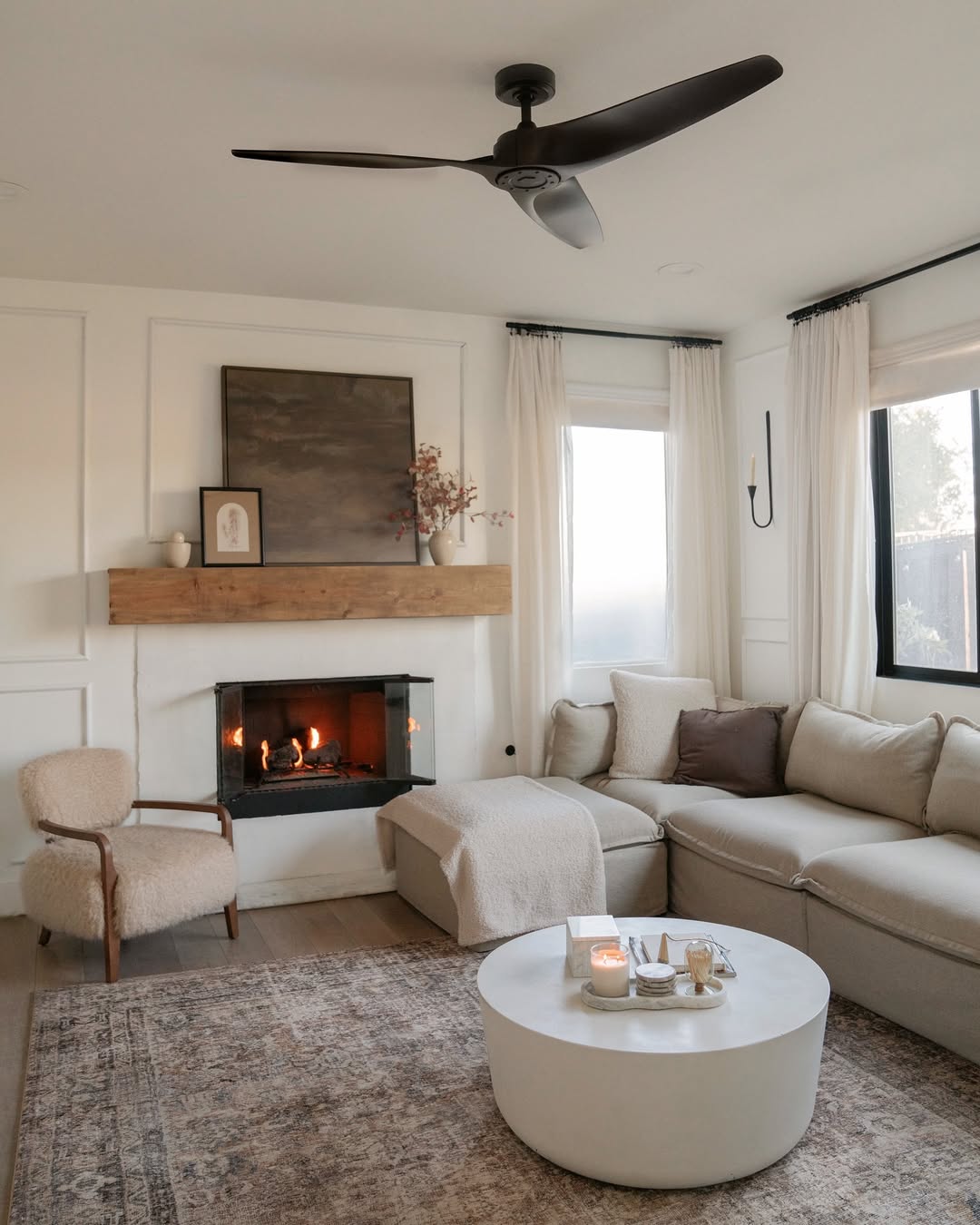 Cozy Fireplace Corner