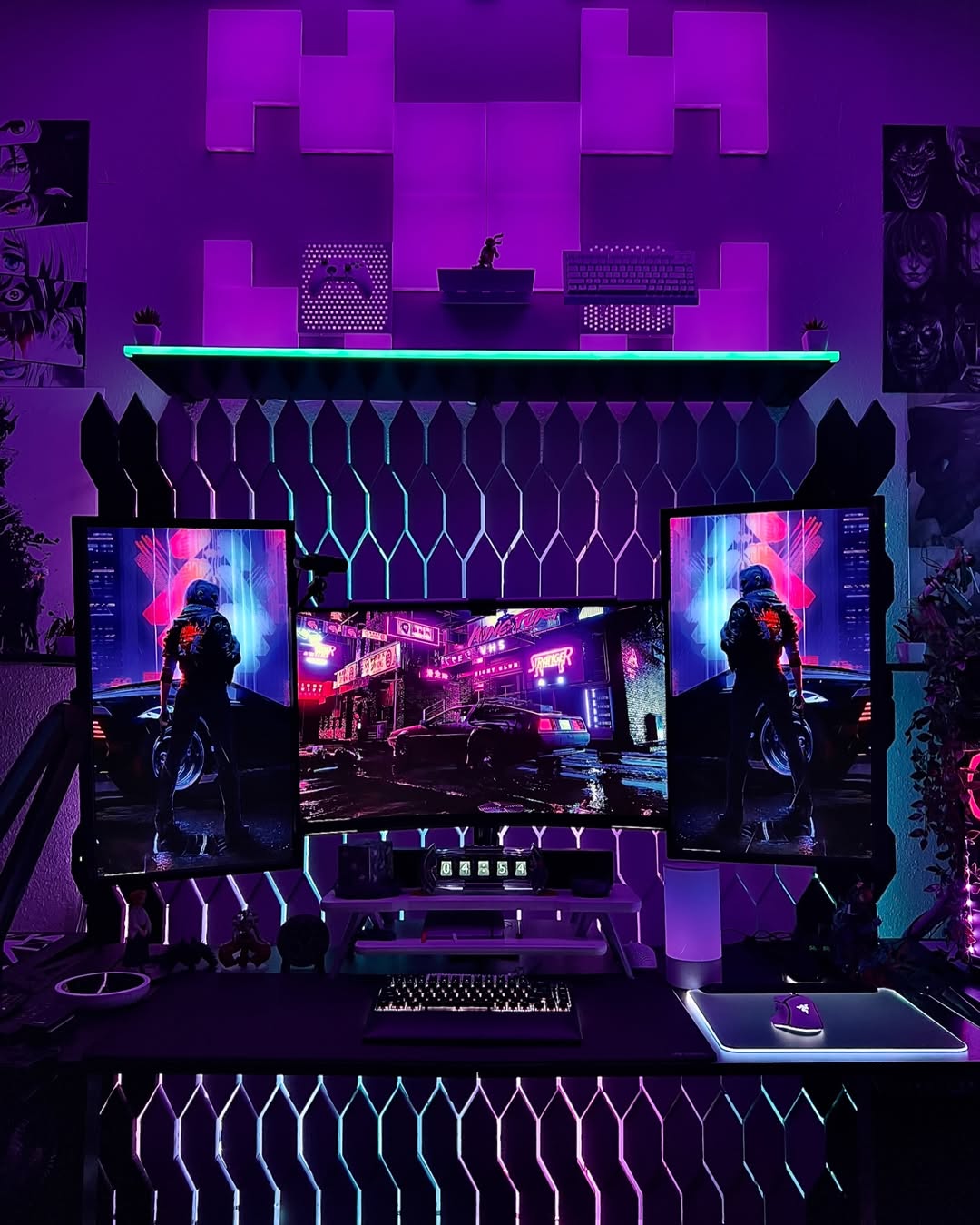 Neon Cyber Grid