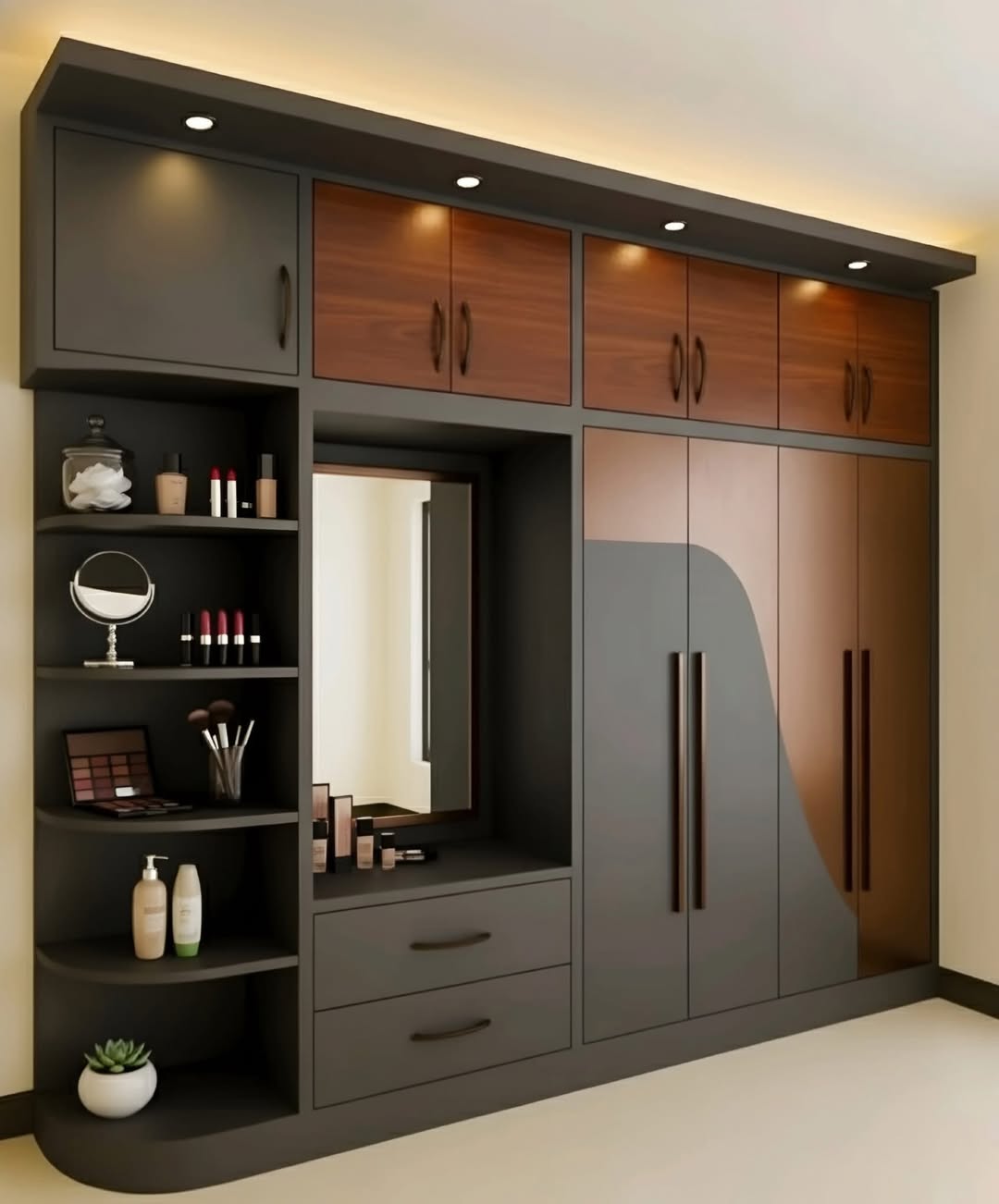 Deep Earth + Luxe Curve