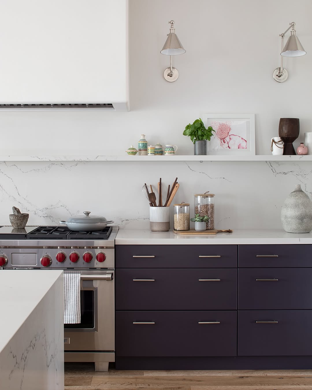 Deep Plum with Classic Elegance