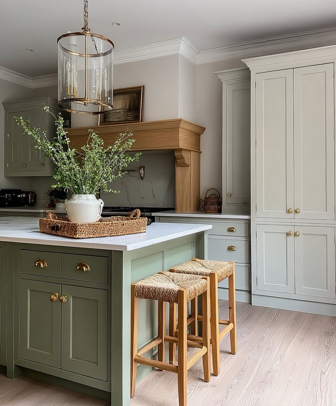 Muted Green Elegance