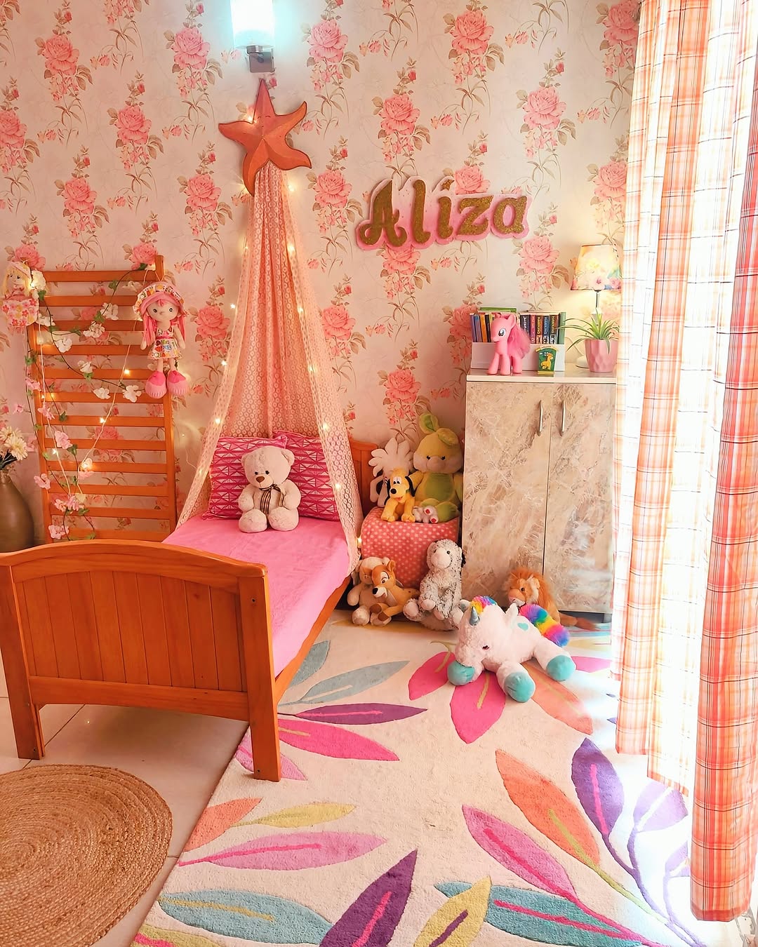 The Pink Floral Fairy Room