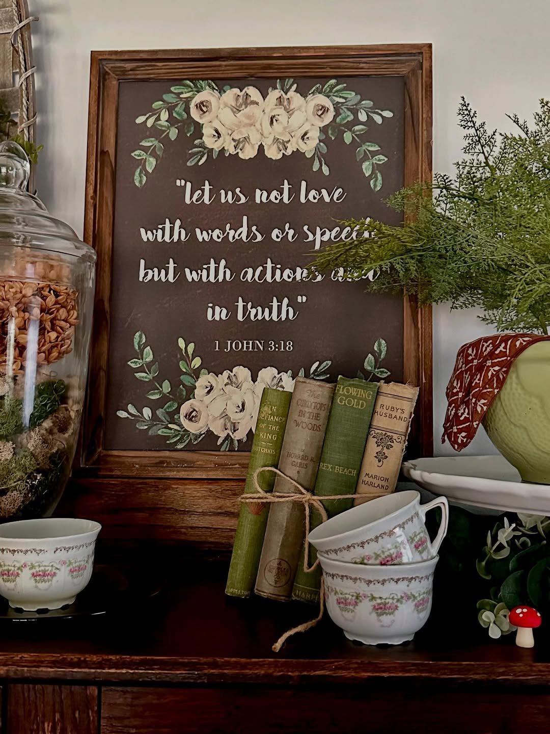Faithful Vintage Vignette