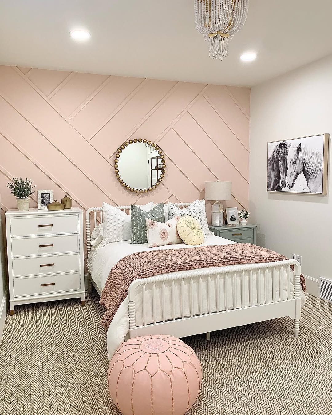 Blush Paneling & Feminine Detail