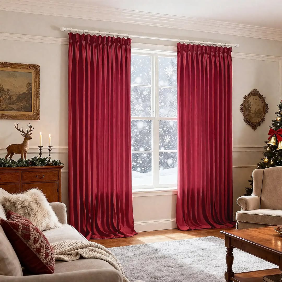 Festive Crimson Statement