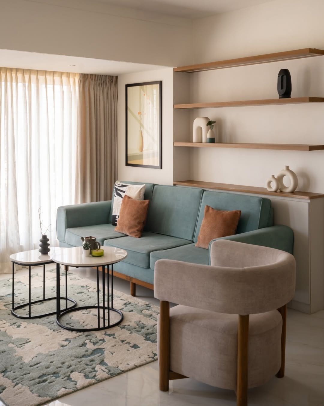 Floating Shelf Vignette