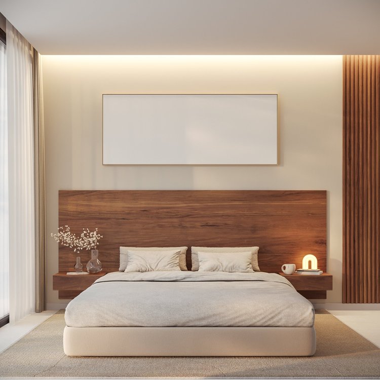 Minimal Floating Wood