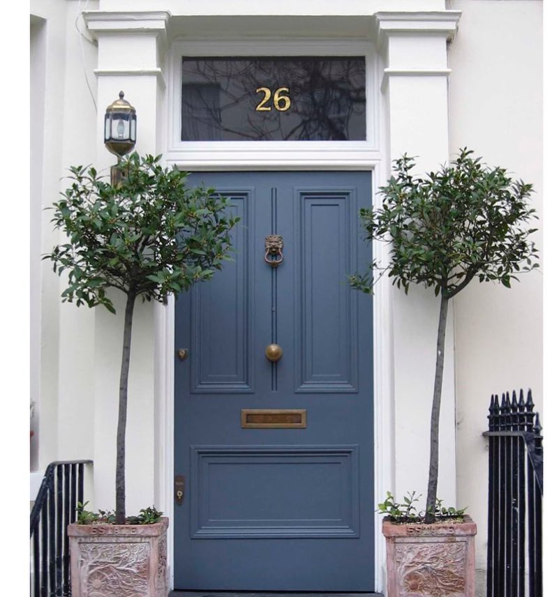 Powder Blue Georgian Charm
