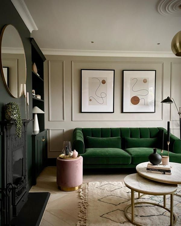 Tailored Fireplace Glam