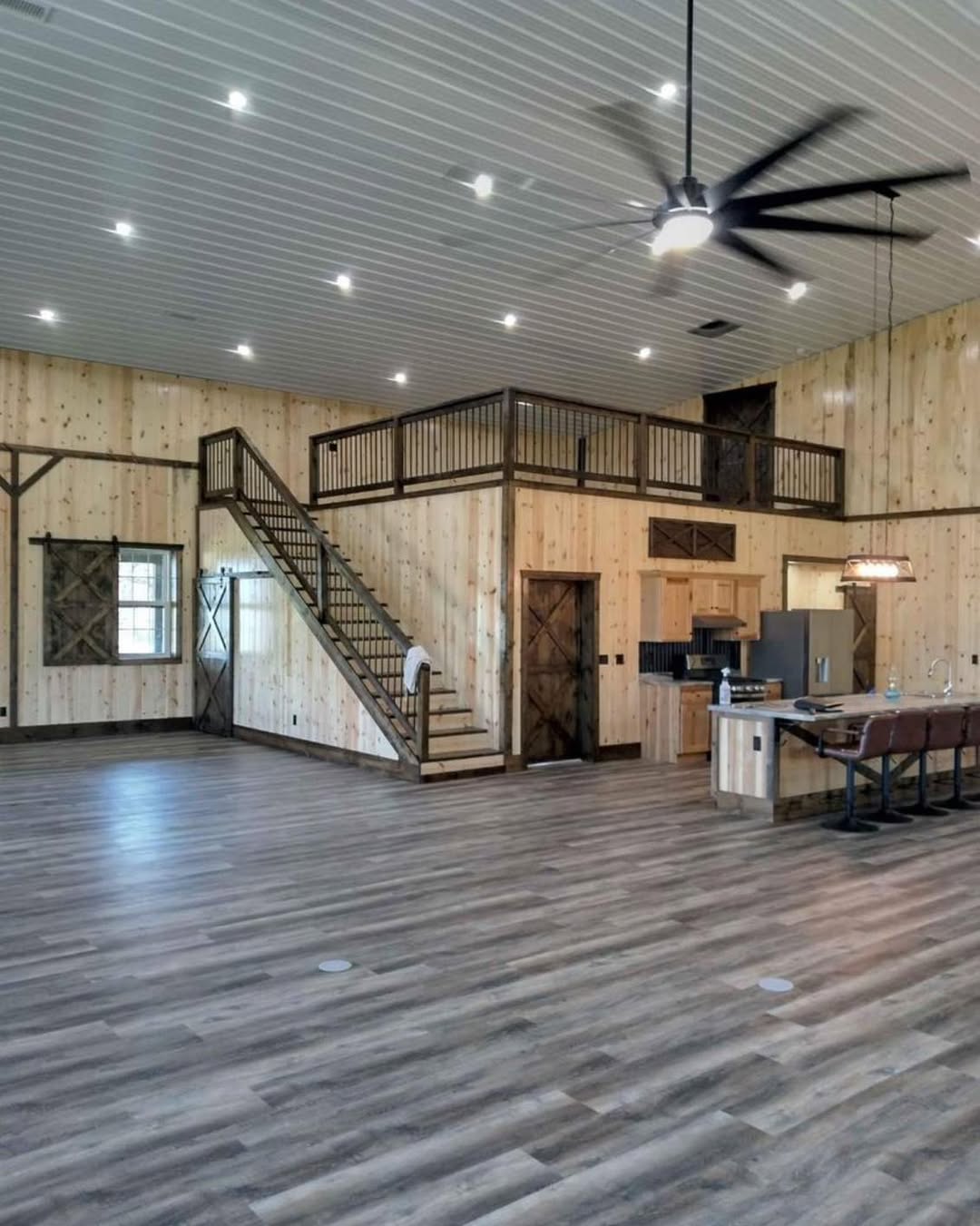 Lofted Drama with Grounded Living
