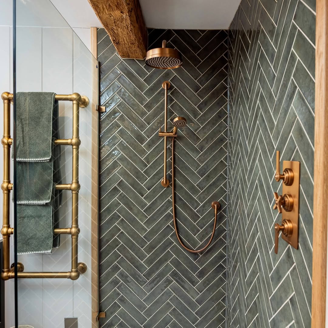 Herringbone & Heritage Brass