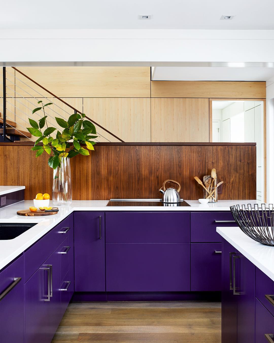 Jewel-Toned Contrast