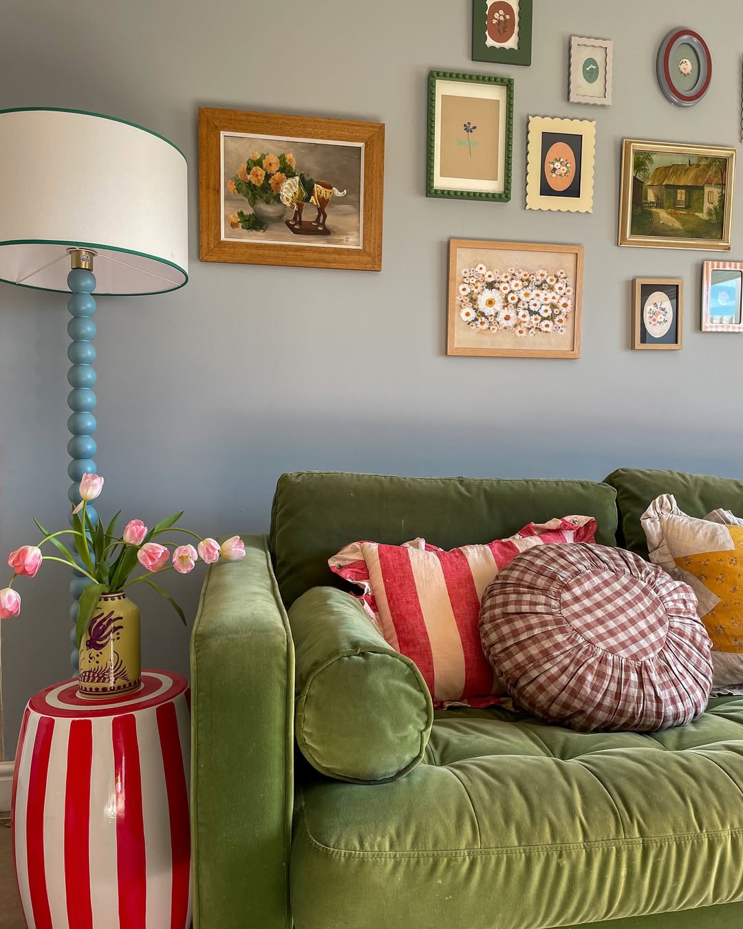 Playful Eclectic Wall