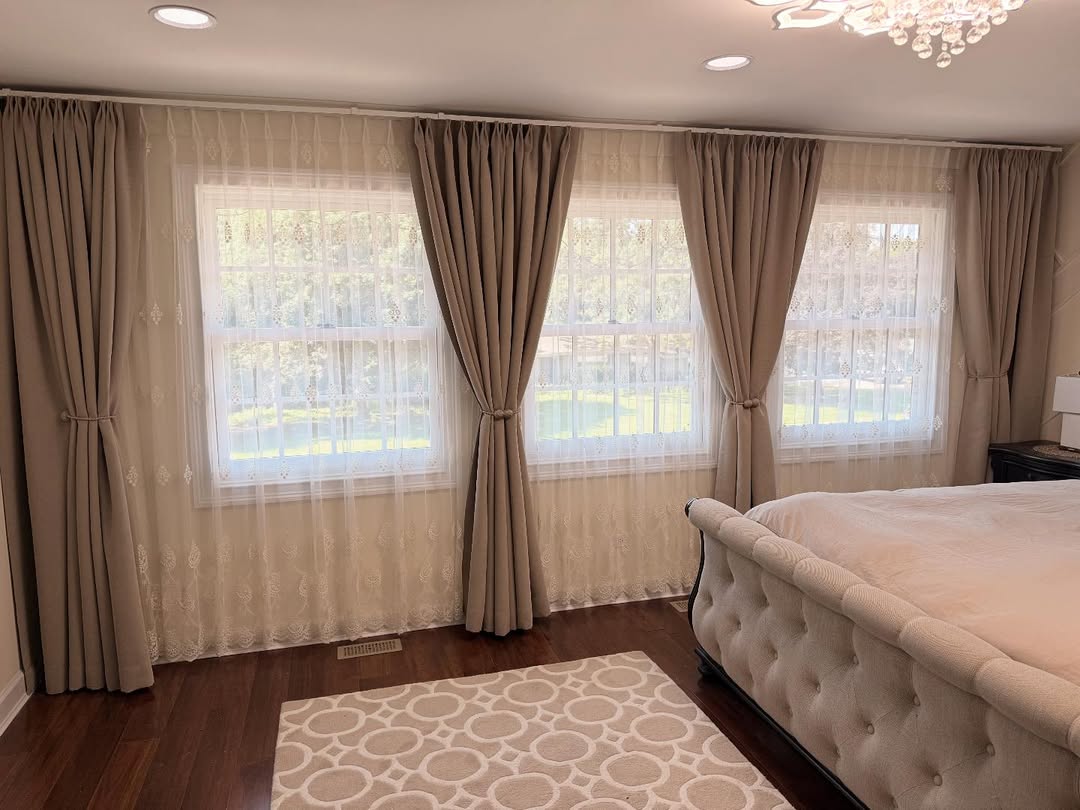 Classic Layered Window Elegance