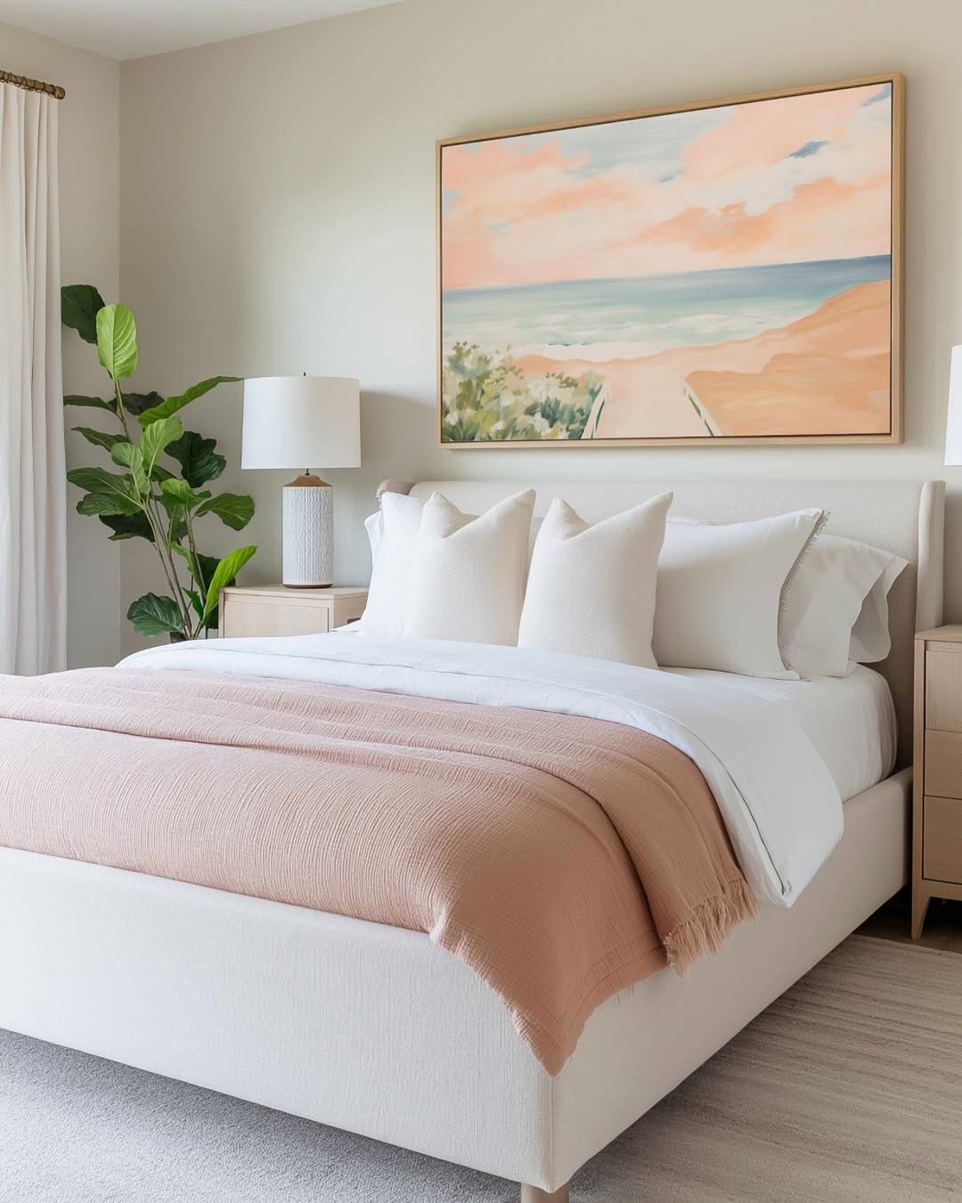 Blush Minimal Coastal