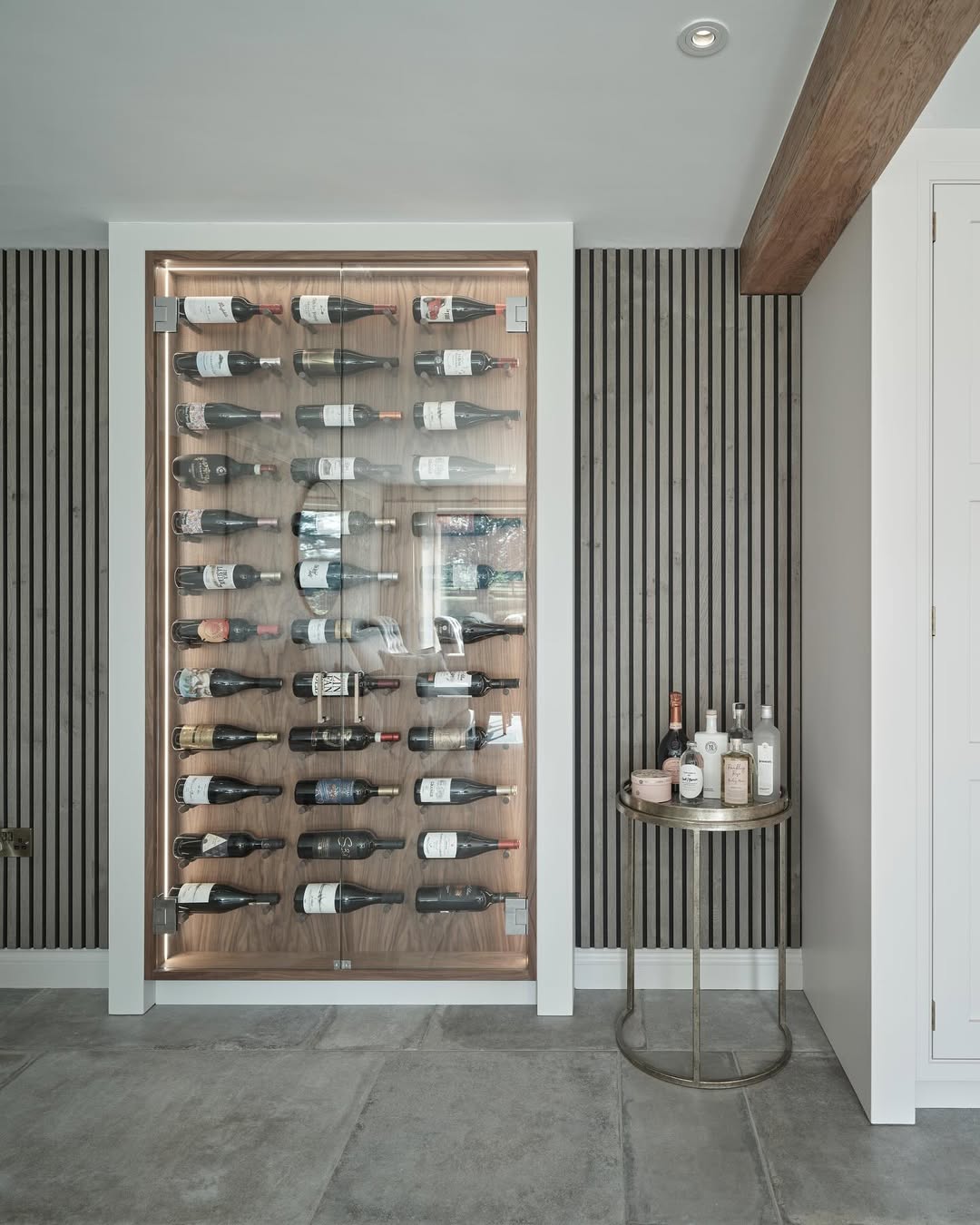 Sleek & Structured Wall Display