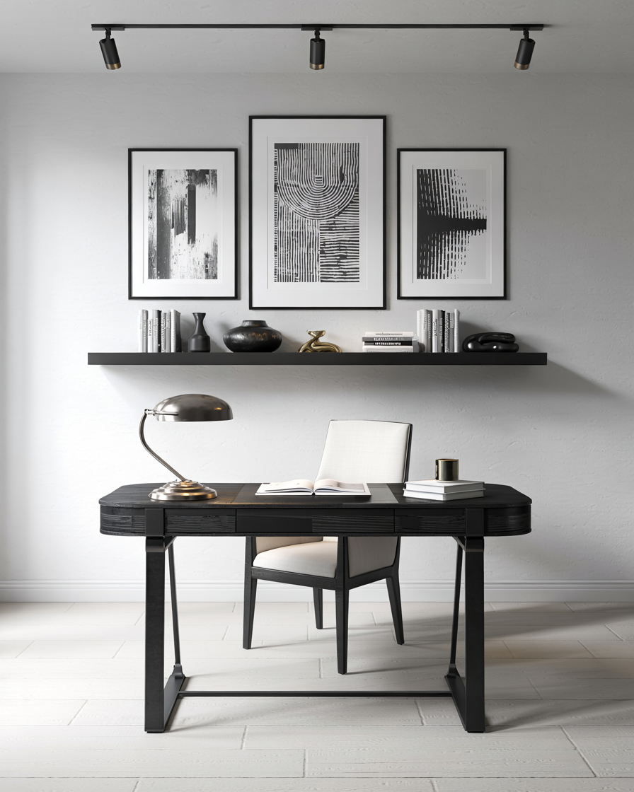 Sleek Monochrome Minimalism