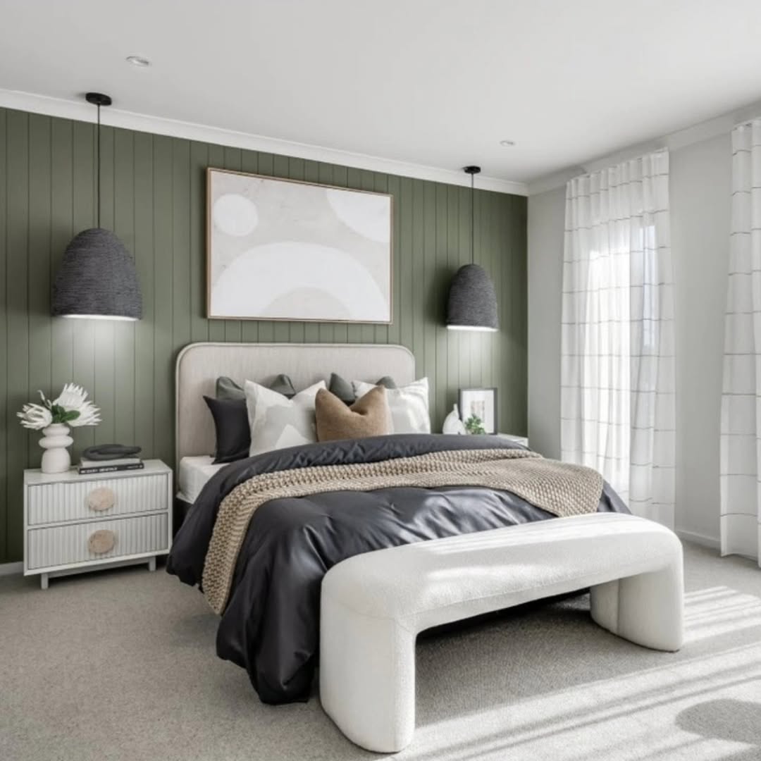 Modern Green Accent