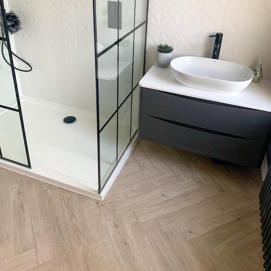 Modern Herringbone Haven
