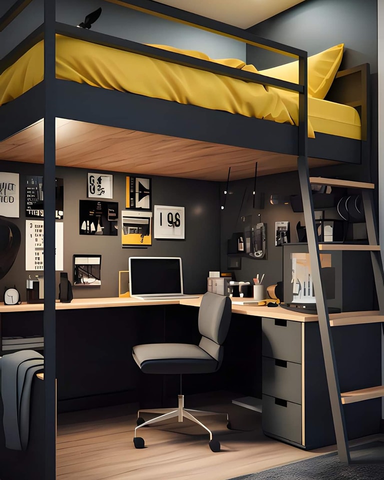 Moody Study Loft