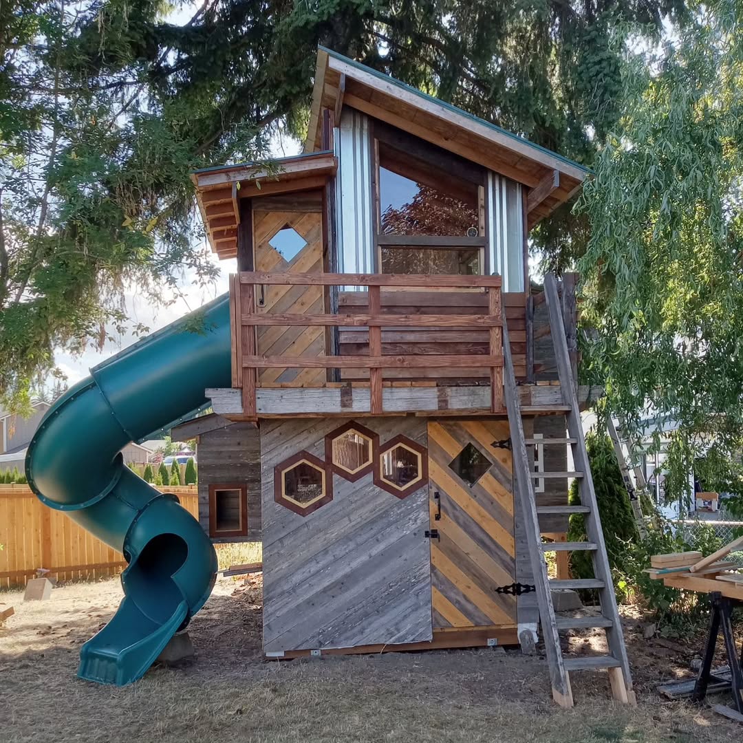 Modern Rustic Playground
