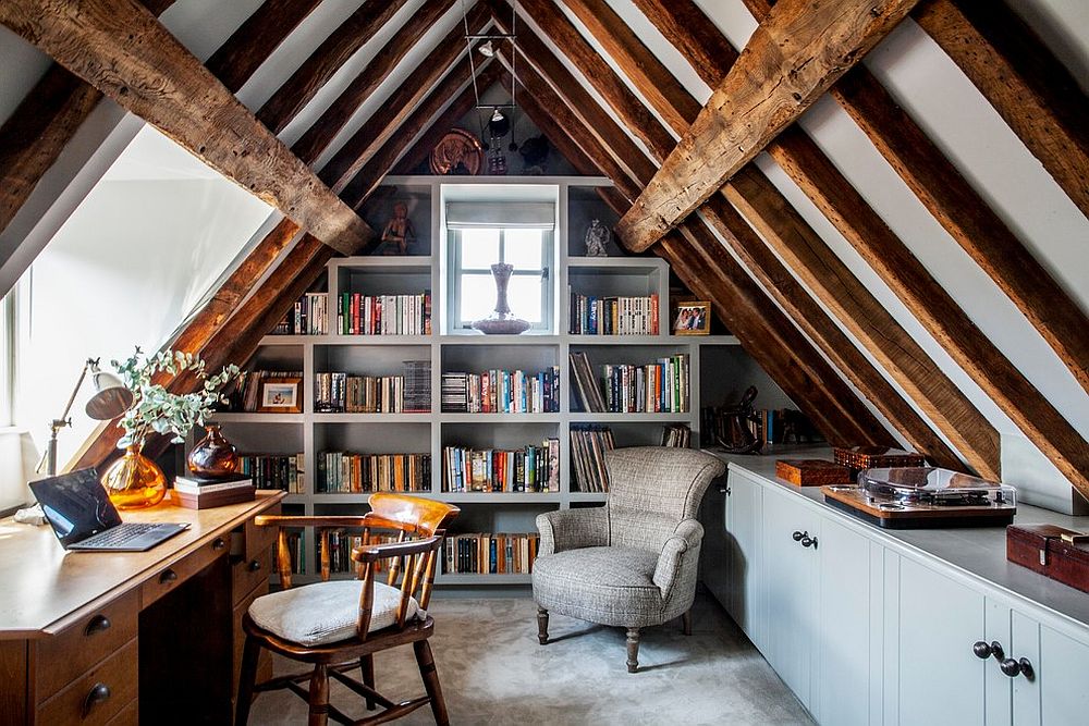Moody Loft Library Office