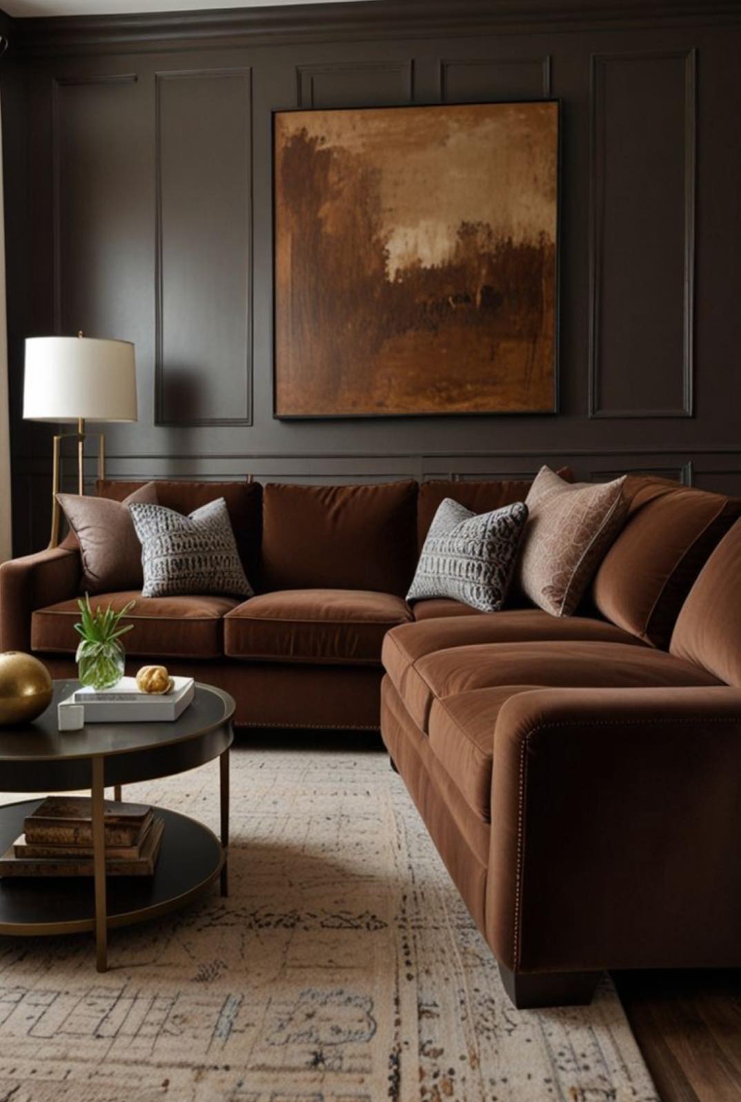Moody Brown Lounge