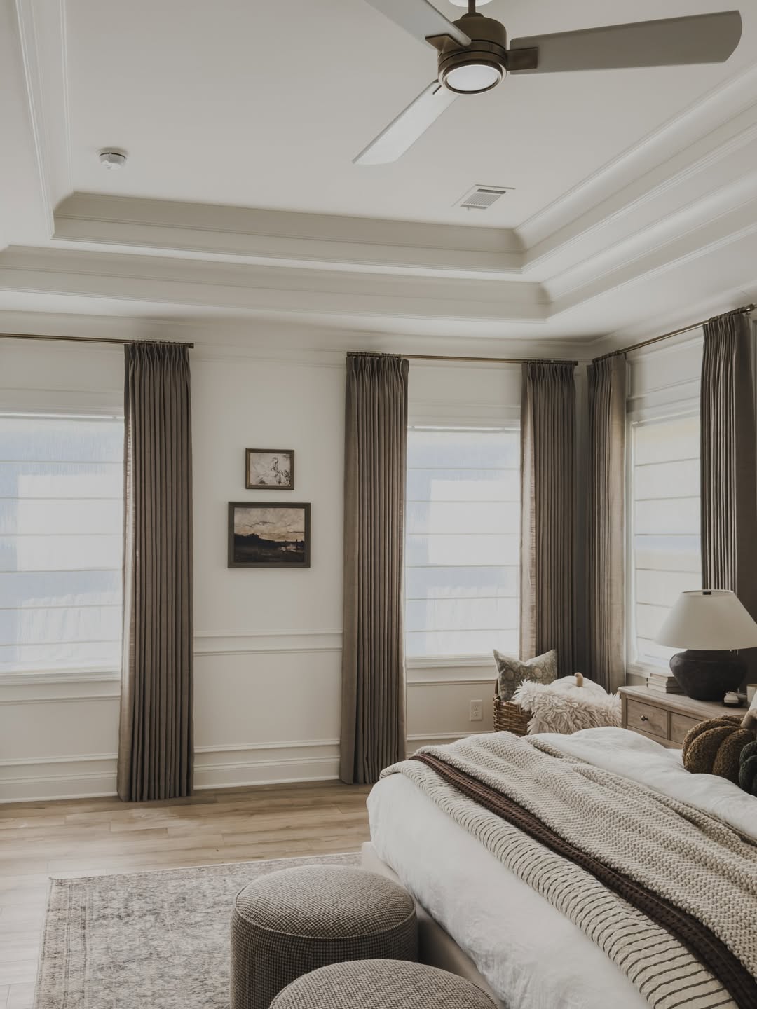 Tailored Neutral Drapes