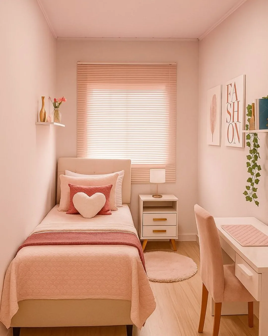 Soft Pink Nook Styling