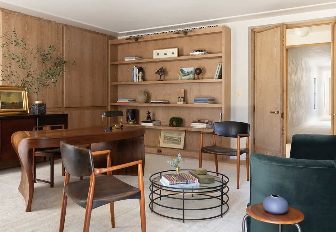 Modern Organic Office Lounge