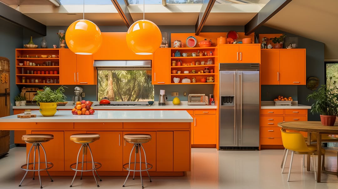 The Orange Pop Art Playground