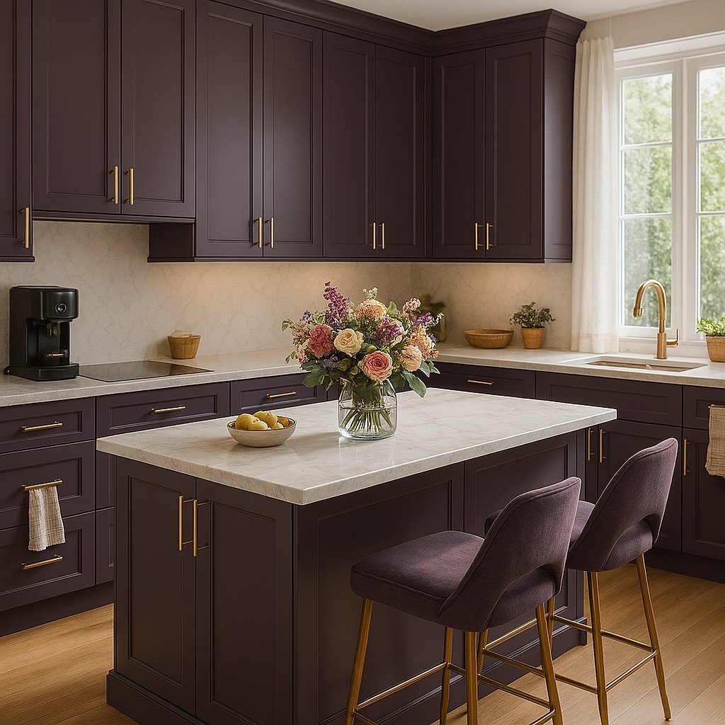 Plum Velvet Elegance