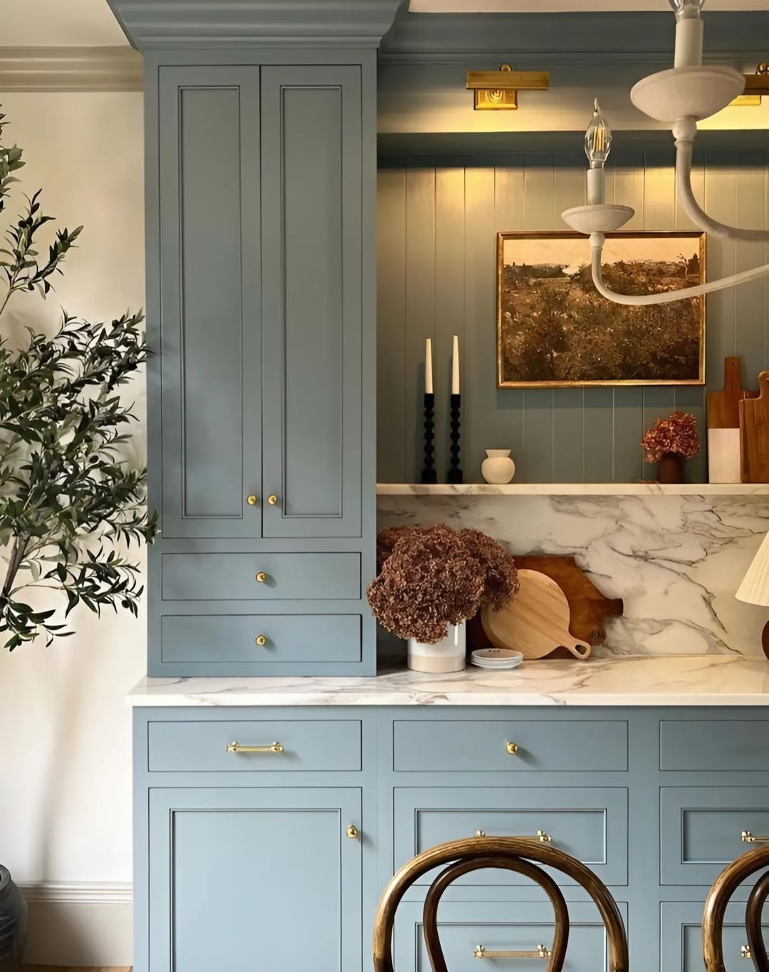 Powdery Blue Cabinet Charm