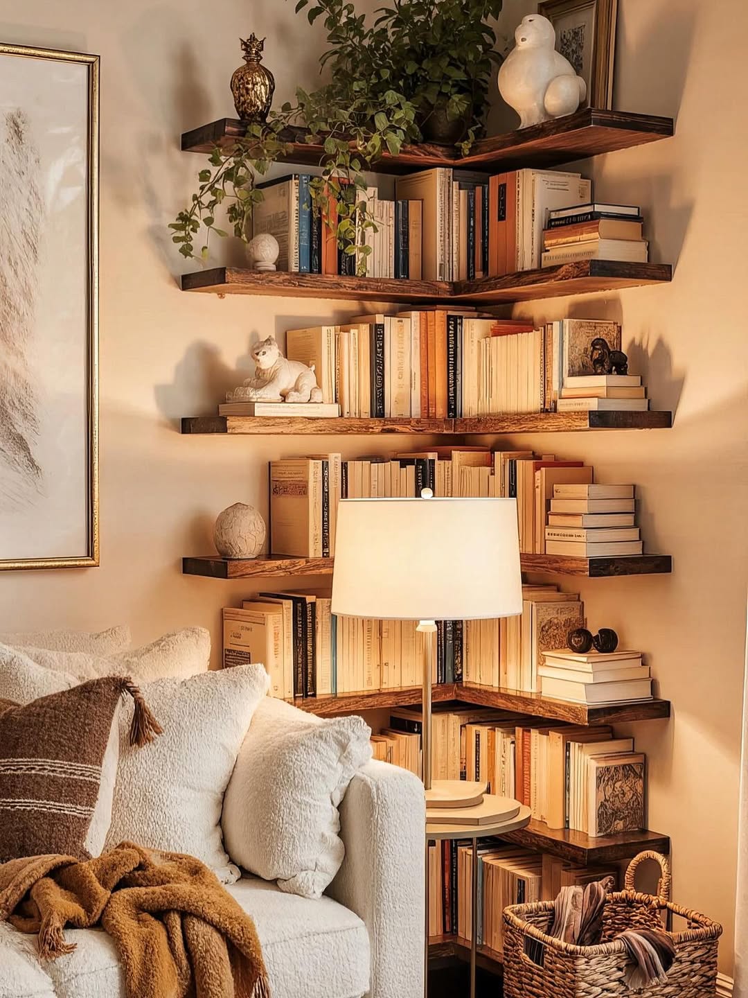 Corner Shelf Warmth