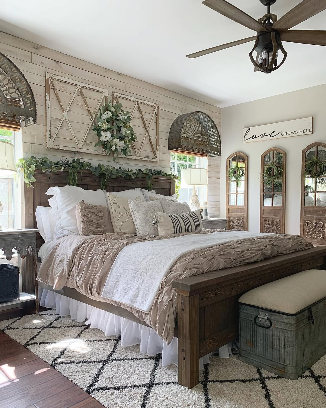 Rustic Layers & Soft Greens