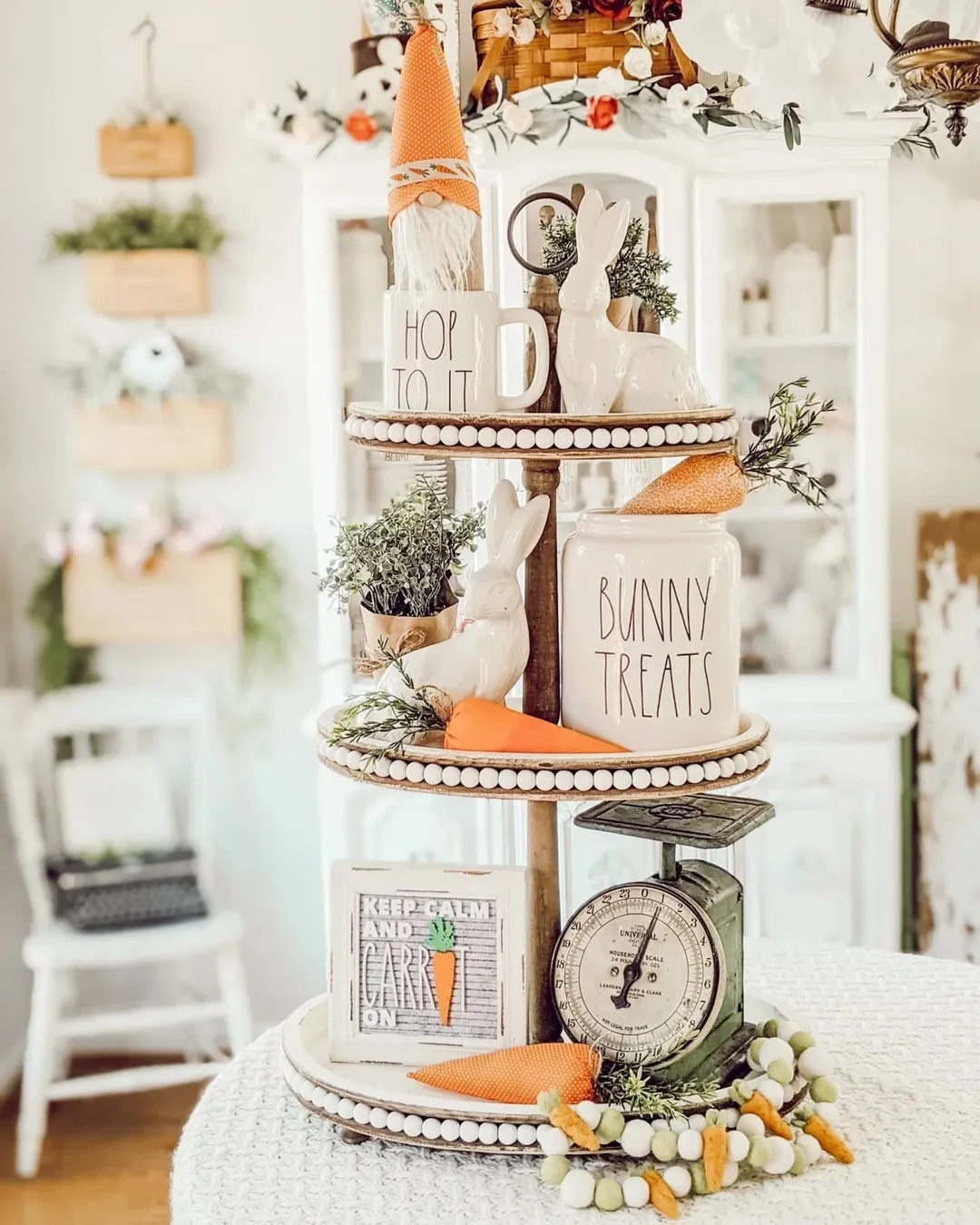 Rustic Tray Vignette